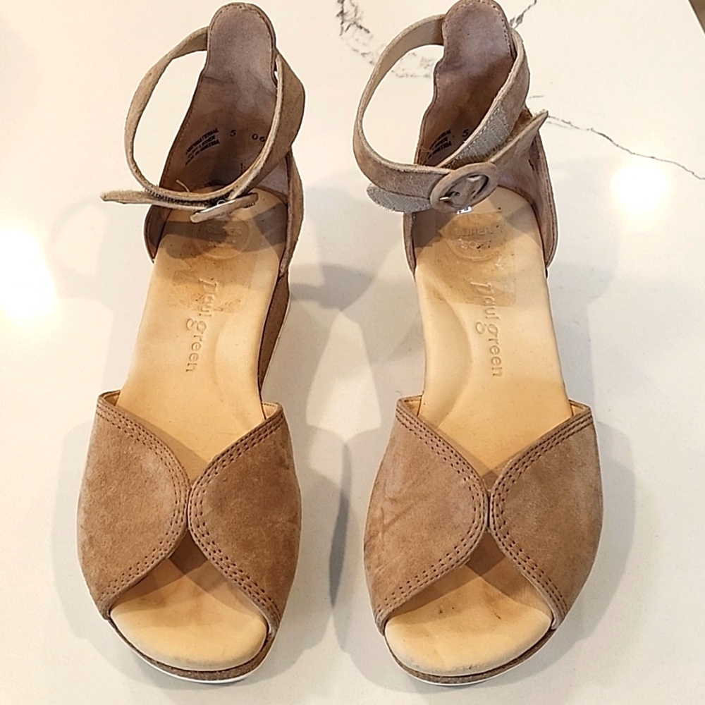 Paul Green Venice Wedge Sandals Women's Size 8